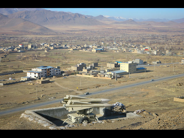Точка ПВО в районе Хондаб, северо-западнее Арака