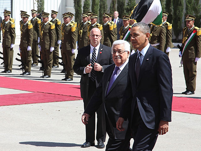 Барак Обама в Рамалле, 21 марта