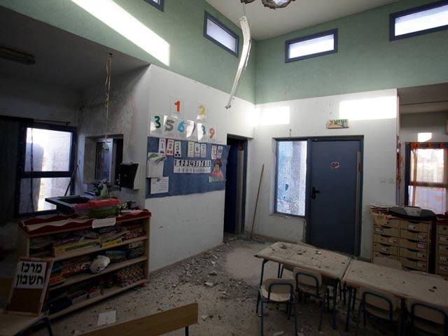 В детском саду в Сдероте 2 апреля была обнаружена ракета "касам"
