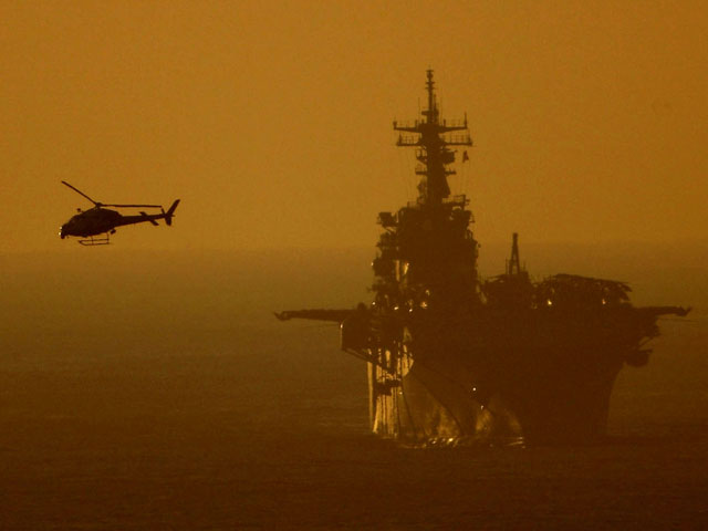 Американский флот в Персидском заливе