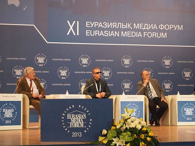 Евразийский медиафорум: Иван Охлобыстин о развитии интернет-общения