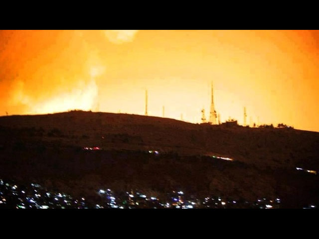 Взрывы в районе горы Касьюн. 5 мая 2013 года