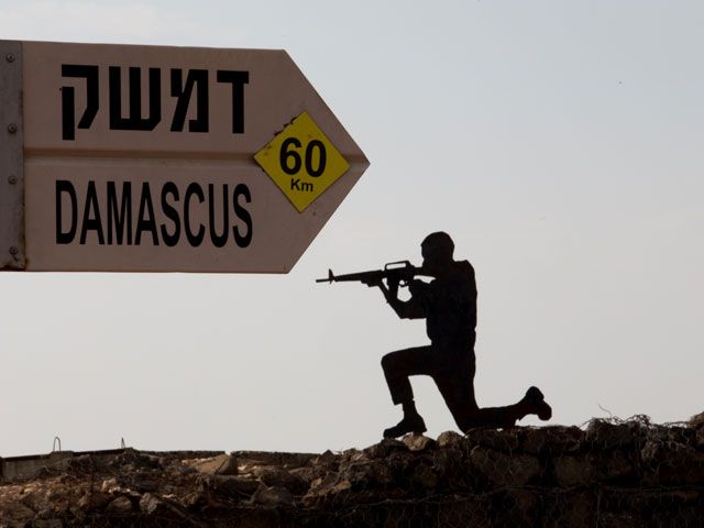 Сирийцы обстреляли территорию Израиля