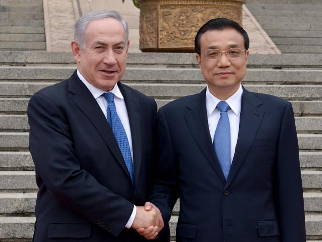 Глава правительства Израиля Биньямин Нетаниягу провел переговоры с китайским коллегой Ли Кецяном