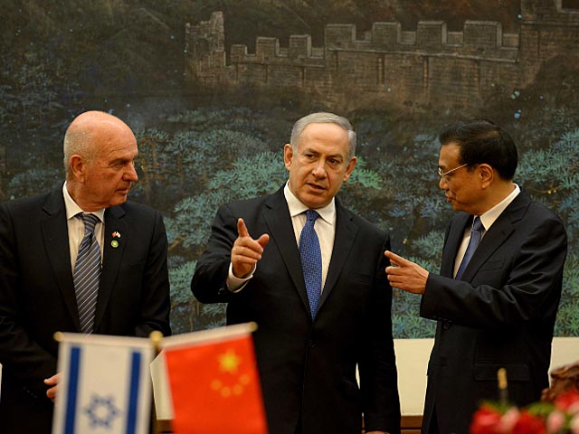 Глава правительства Израиля Биньямин Нетаниягу с официальным визитом в КНР