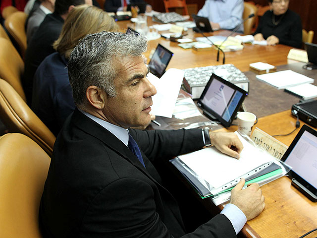 Министр финансов Яир Лапид