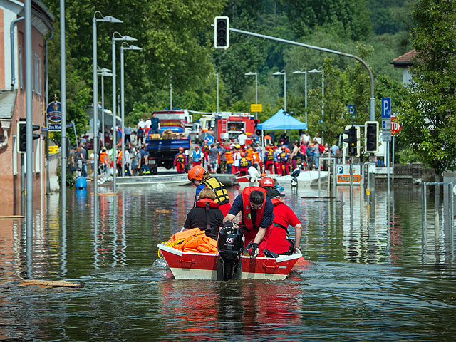 Наводнения в Германии и других странах центра Европы