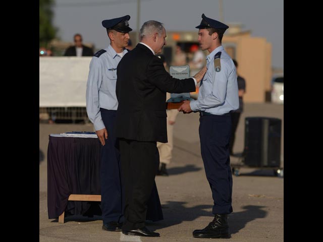 На базе ВВС Израиля в Хацериме состоялась торжественная церемония по случаю окончания 166 курса летчиков