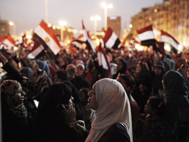 Демонстрация в Египте. 04.07.2013
