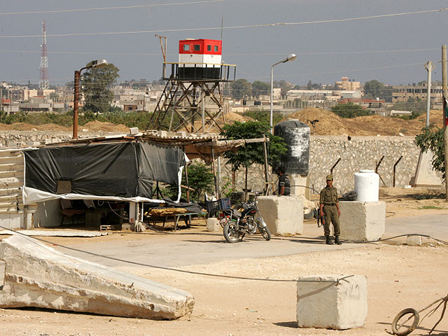 Рафиах, граница между Египтом и сектором Газы