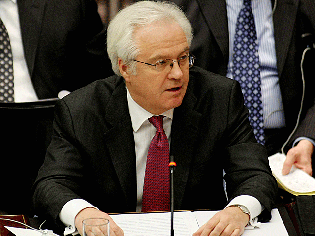 Представитель Российской Федерации в ООН Виталий Чуркин