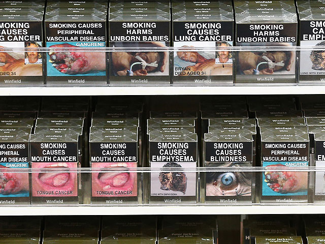 В Австралии начали продавать сигареты с ужасающими изображениями
