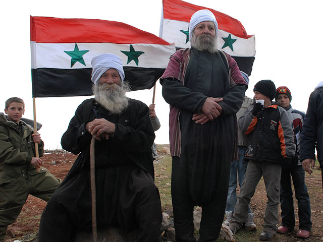 Друзы Голанских высот впервые с 1967 года отметили День сирийской армии