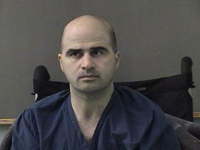 Нидаль Малик Хасан после ареста