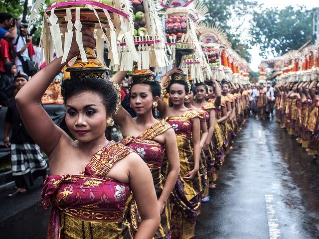 Фестиваль на острове Бали