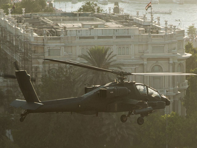 Вертолет Apache египетских ВВС