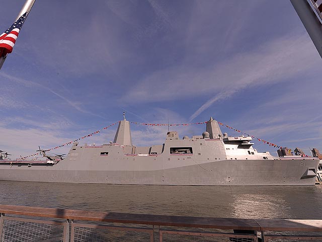 Онлайн-СМИ: в порт Хайфы зашел десантный корабль ВМС США
