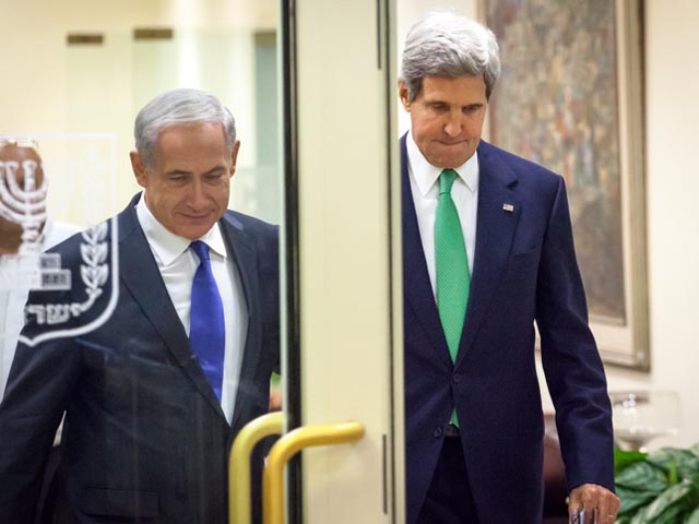 В воскресенье после полудня в Иерусалиме состоялась встреча главы правительства Израиля Биньямина Нетаниягу с госсекретарем США Джоном Керри