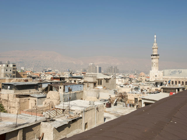 Район Дамаска, где проживают инспекторы ООН, подвергся минометному обстрелу