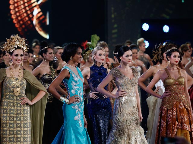 На конкурсе "Мисс Мира 2013"