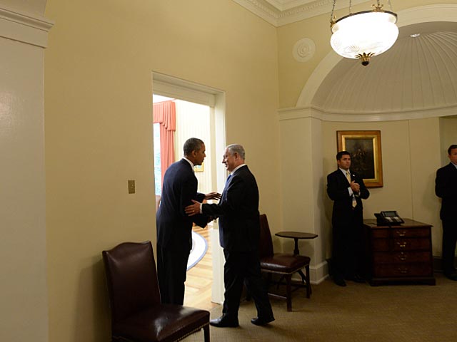 Встреча Барака Обамы и Биньямина Нетаниягу в Белом доме. 30 сентября 2013 года