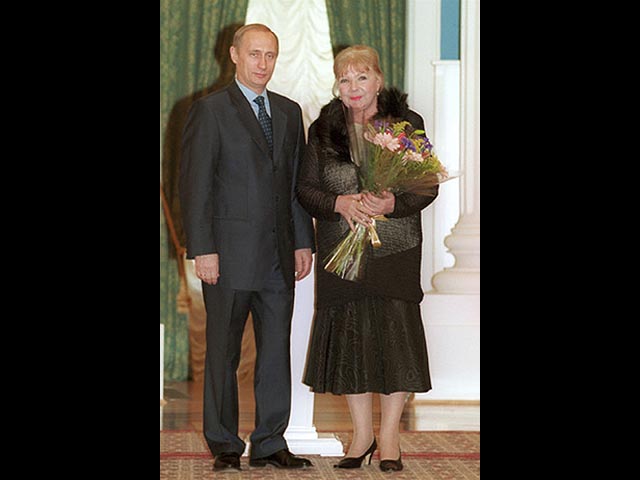 Владимир Путин и Ольга Аросева