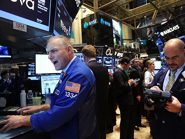 Фондовая биржа в Нью Йорке. 16 октября 2013 года