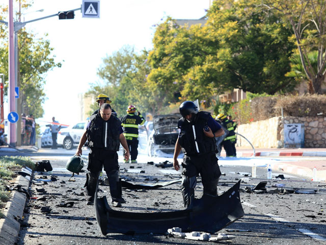 После криминального теракта в Ашкелоне. 24 октября 2013 года