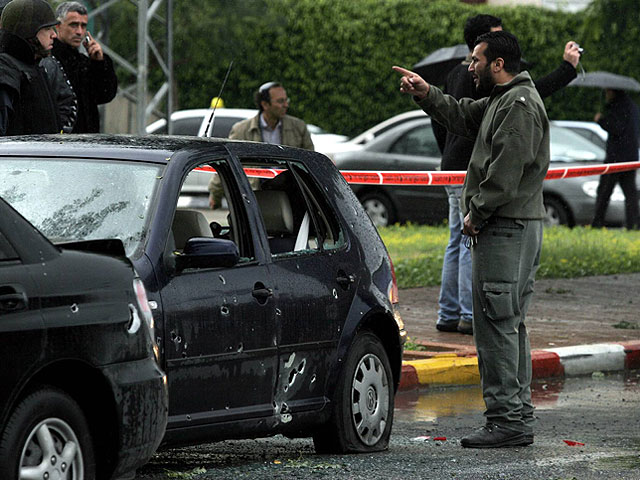 Ашкелон после ракетного обстрела. 31 декабря 2008 года