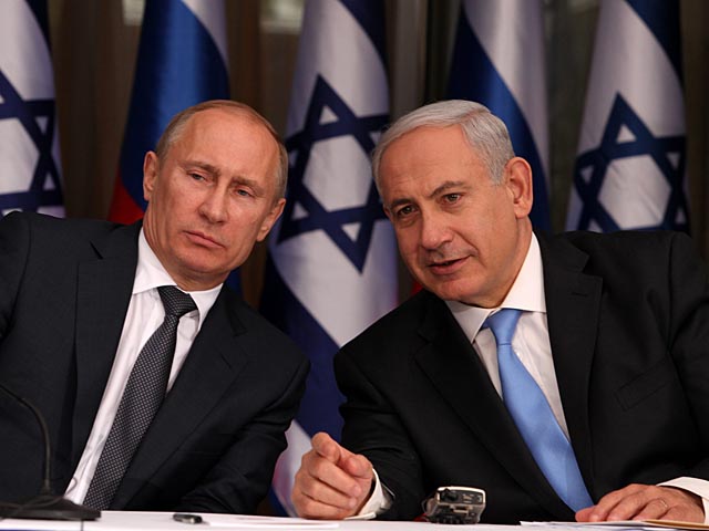 Встреча Путина и Нетаниягу в Иерусалиме. 25 июня 2012 года