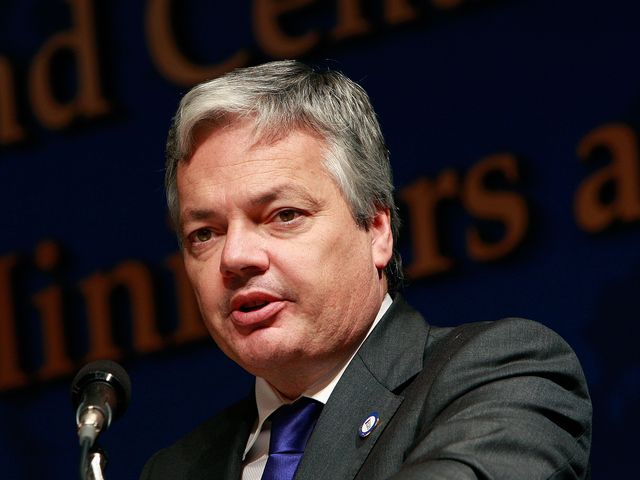Министр иностранных дел Бельгии Дидье Рейндерс