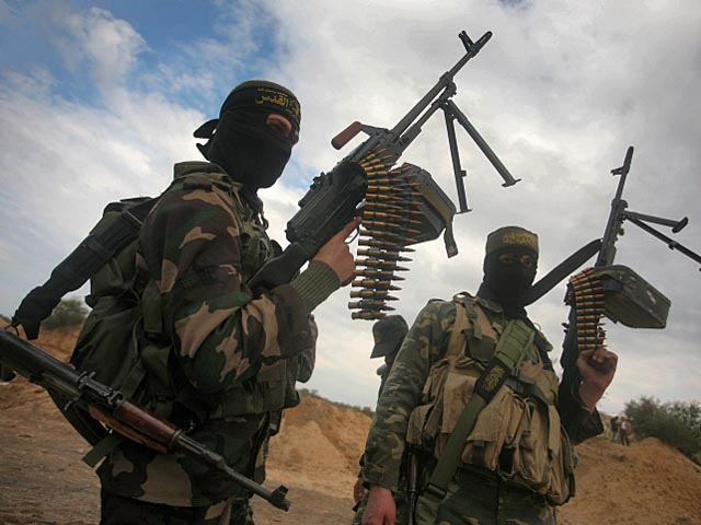 Учения боевиков ХАМАС