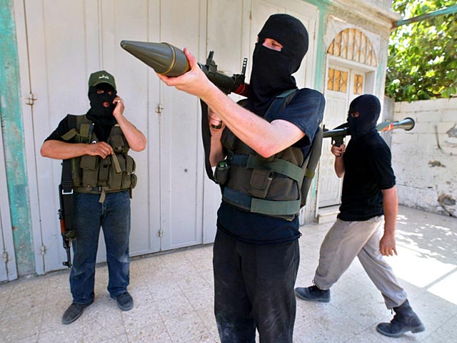 Учения боевиков ХАМАС