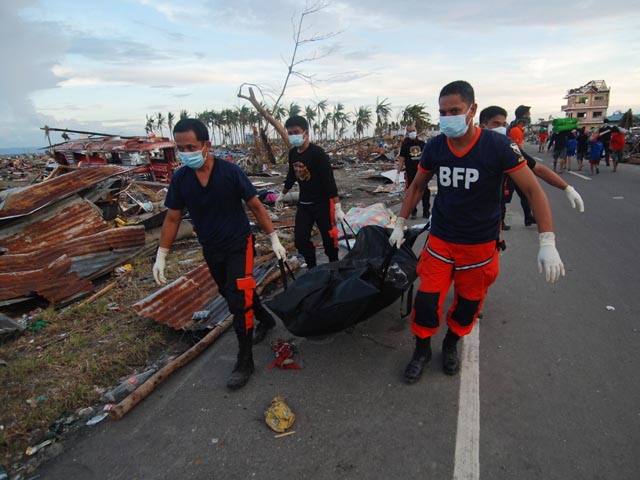 Последствия тайфуна на Филиппинах: ООН сообщила о гибели 4.460 человек