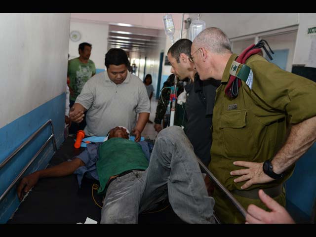 В больнице Бого-Сити, где открыт израильский военный госпиталь 