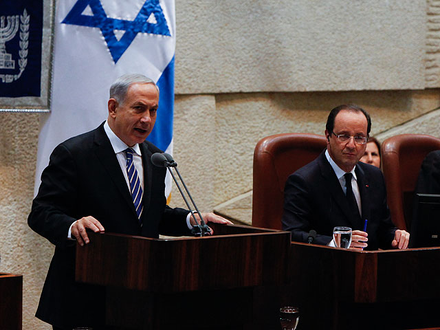 На израильско-французском конгрессе по инновациям Нетаниягу снова говорил об Иране