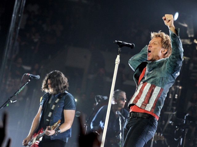 На третьем месте рок-группа Bon Jovi