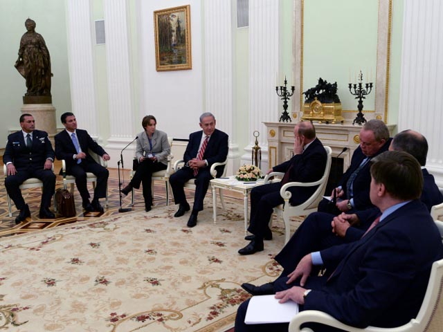 Встреча Биньямина Нетаниягу и Владимира Путина в Москве. 20 ноября 2013 года