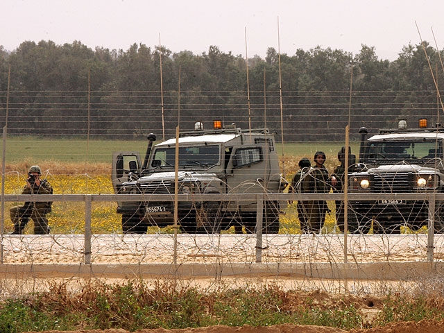 На границе с Газой обнаружено взрывное устройство