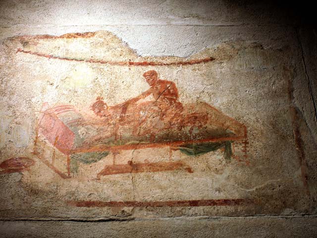 "Бордельные фрески" древних Помпей