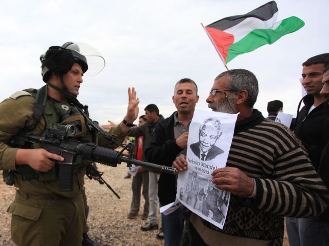 Беспорядки на Западном Берегу. 06.12.2013