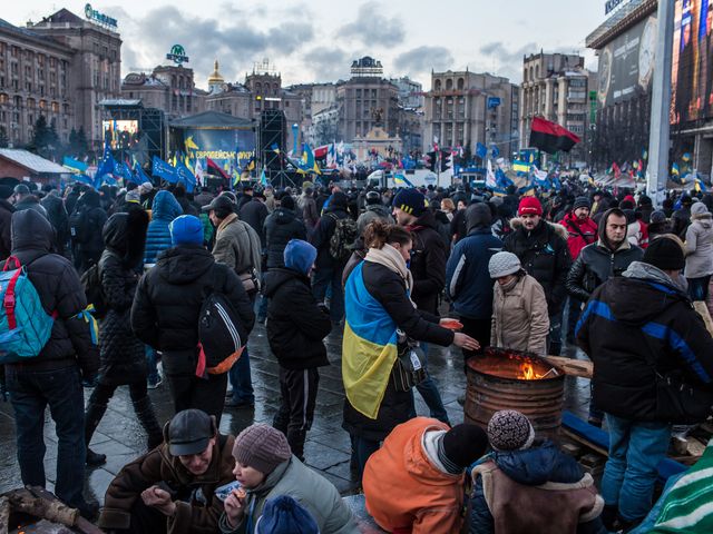 Площадь Независимости. Киев, 06.12.2013