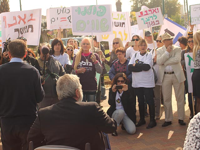 Демонстрация в Ор-Акиве. 19 января 2014 года