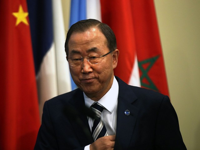 Генсек ООН Пан Ги Мун отозвал приглашение Ирану на участие в конференции по Сирии