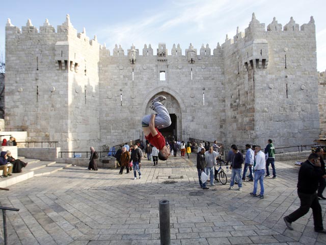 "Палестинский ответ" еврейской капоэйре в Старом городе Иерусалима