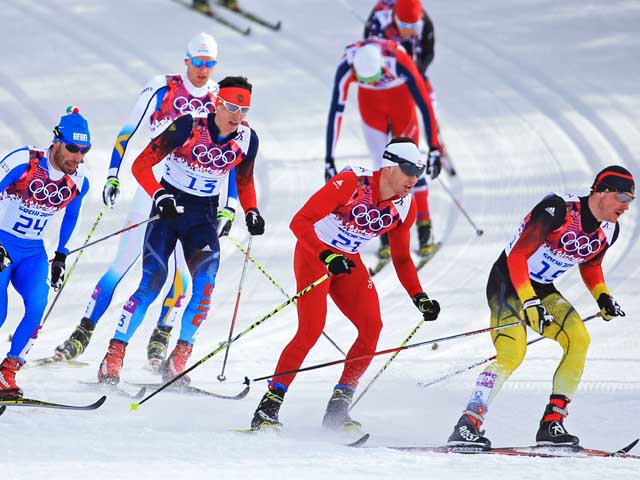 Скиатлон: победил швейцарец. Россиянина отделила от медалей 1 десятая секунды