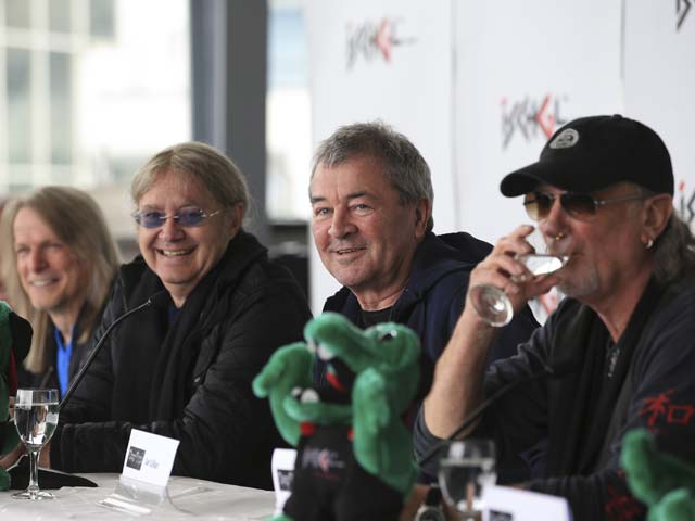 Deep Purple в 2013-м. Роджер Гловер крайний справа