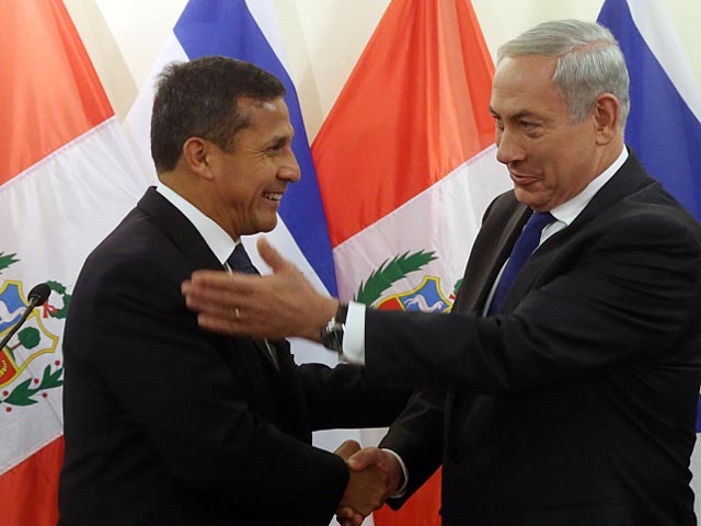 Премьер-министр Израиля провел переговоры с президентом Перу Ольянтой Умалой. 17 февраля 2014 года