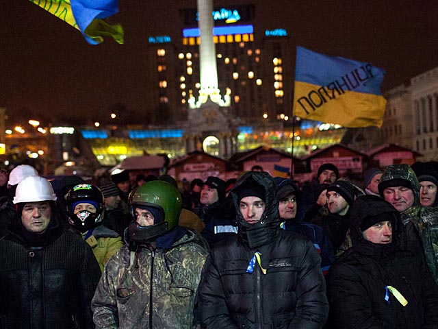 Киев. 29 января 2014 года