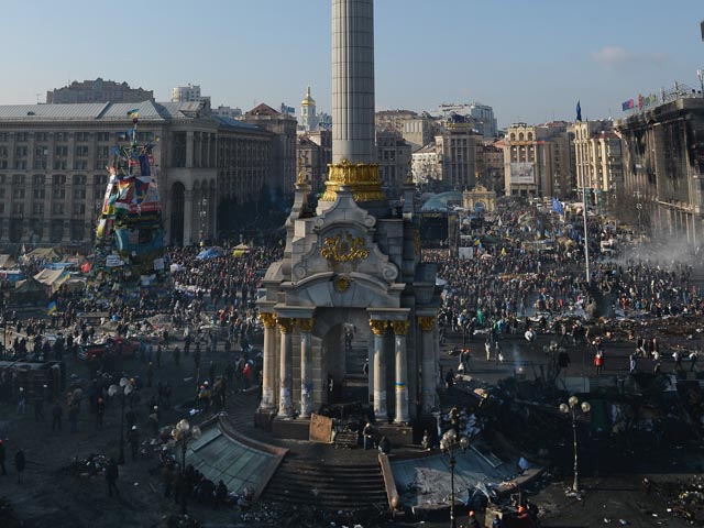 Киев. 20 февраля 2014 года